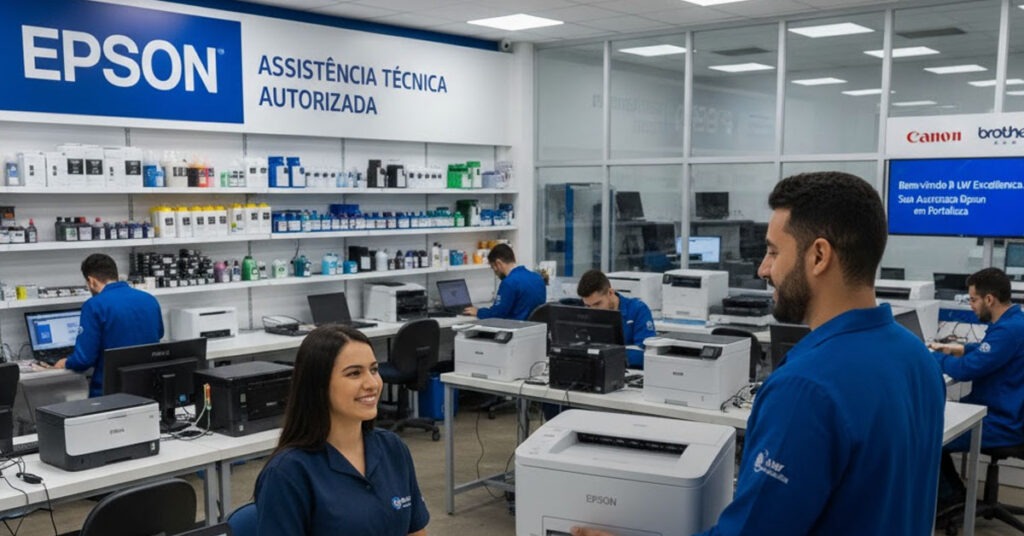 A Tranquilidade da Garantia Oficial Por Que uma Autorizada Epson em Fortaleza é Essencial